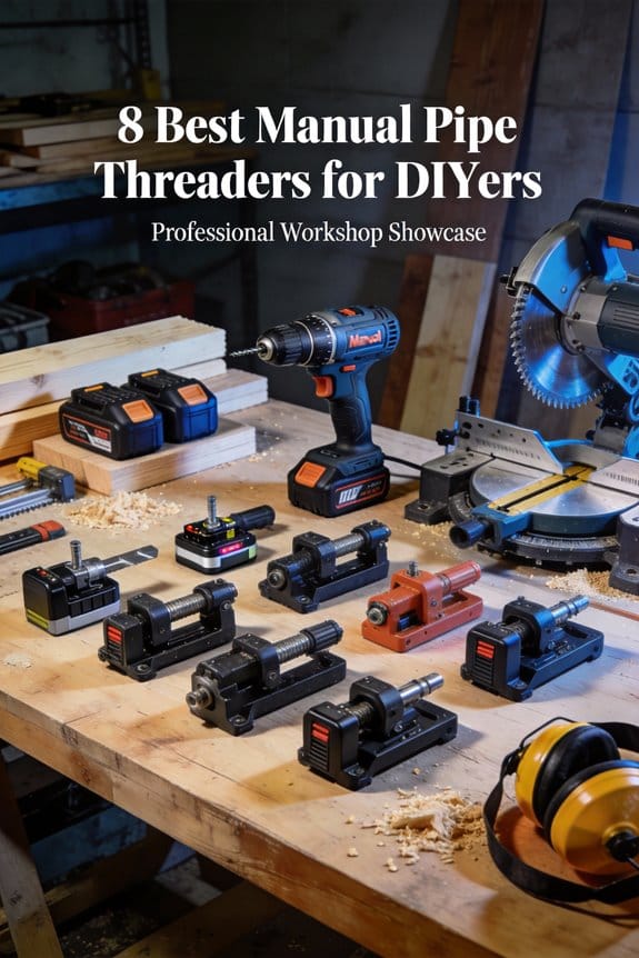 top manual pipe threaders